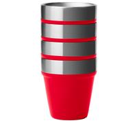 Yeti – Verres à shot – Rambler Shot Glasses – en bois – Rescue Red