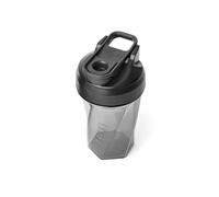 YETI Yonder 20 oz (591 ml) Shaker Bottle with Whisk-Free Helimix Technology, Leakproof Gym Bottle with Covered Spout & Quick Access Cap, Durable and Dishwasher Safe, Charcoal
