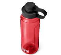 YETI Yonder Bouteille d'eau avec bouchon d'attache anti-fuite, légère et sans BPA, rouge Rescue Red, 1 l