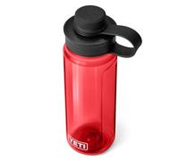 YETI Yonder Bouteille d'eau avec bouchon d'attache étanche, légère et sans BPA, rouge Rescue Red, 750 ml
