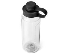 YETI Yonder Bouteille d'eau en plastique recy vec couvercle anti-fuite, légère, sans BPA, pour randonnée, salle de sport, passe au lave-vaisselle, transparente, 1 litre