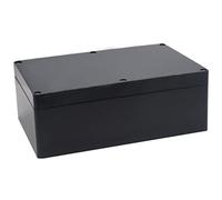 YETLEBOX Boîte de jonction étanche IP67 - Boîtier électronique en plastique ABS durable pour projets électriques - Noir - 230 x 150 x 85 mm