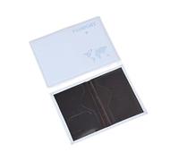 YETONADO Couverture de passeport de voyage imprimée carte pour homme et femme - Porte-passeport - Porte-carte d'identité - Clip pour billet d'avion - Accessoires de voyage, Wbe, Taille unique