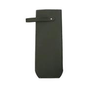 YETONADO Élégant sac fourre-tout en cuir synthétique avec poignée de protection pour bouteille de champagne pour fête, Vert, 38X15X1CM_2PCS