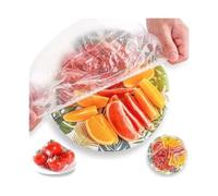 YETONADO Lot de 1 000 housses jetables en plastique de qualité alimentaire pour conserver les restes de fruits et aliments (argenté, 1 000 pièces)