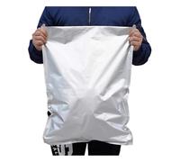 YETONADO Lot de 10 sacs en aluminium Mylar pour stockage à long terme des aliments, résistants à l'humidité, hermétiques (30 x 40 cm)