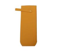 YETONADO Sac d'emballage de vin en similicuir PU élégant pour bouteille de vin champagne sac de protection avec poignée pour fournitures de fête, Marron - 1 pièce, As pic