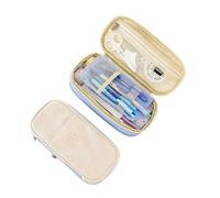 YETONADO Trousse à crayons créative de grande capacité, double couche, trousse d'école, papeterie pour filles, Couleur n°8, Taille unique