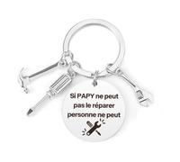 Yetuab Cadeau Papi Noel Grand Pere Pour Papy, Idée Cadeau Pour Papi, Présent Pour Grand pere, Idée a Moins De 10 Euros Présent Fete Des Peres Homme Amour Rigolo