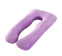 YEUCGB Coussin De Grossesse en U pour Repos en Position Latérale | Housse Zippée Détachable Lavable, Garnissage Polyester Doux, Coussin Domestique Polyvalent