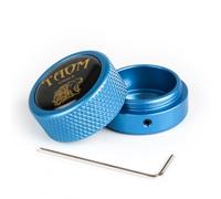 YEUEK TAOM - Porte-Craie de Piscine Rond - Pratique - Accessoire de Billard magnétique - Mini boîte Ronde pour Billard
