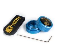 YEUEK TAOM - Porte-Craie de Piscine Rond - Pratique - Accessoire de Billard magnétique - Mini boîte Ronde pour Billard