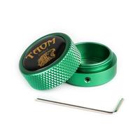 YEUEK TAOM - Porte-Craie de Piscine Rond - Pratique - Accessoire de Billard magnétique - Mini boîte Ronde pour Billard