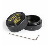 YEUEK TAOM - Porte-Craie de Piscine Rond - Pratique - Accessoire de Billard magnétique - Mini boîte Ronde pour Billard