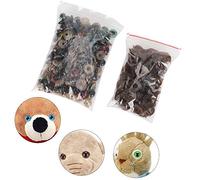 Yeux de sécurité en Plastique pour avec Rondelles Bricolage Artisanat Amigurumi Ours en Peluche Poupées Animales Fabrication de Marionnettes Artisanat de Couleurs Mélangées Yeux Handcraft Materials