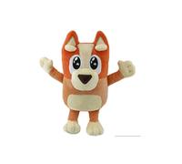 (Yeux d'étoile orange, 20 cm/7,87 pouces) personnage Bluey chapeau de noël décoration des yeux d'étoile