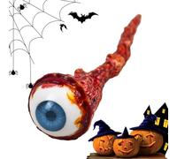 Yeux Ensanglantés pour Halloween - Yeux en Latex Épouvantables et Réalistes,Accessoires Décoratifs Arrachés pour Maison Fêtes d'halloween Réunions Familiales Maisons Hantées