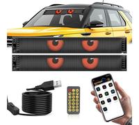 Yeux LED pour Camion et Voiture LED Flexibles Programmables pour Camion et Voiture Lampes Devil Eyes pour Auto avec contrôle par Application(120x595mm) (2)