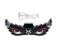 Yeux LED pour pare-brise de voiture Ventouses étanches rechargeables USB et