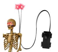 Yeux Lumineux Décorations LED D'Horreur Effrayantes Avec Minuterie
