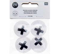 Yeux mobiles Ø 35 mm - Croix Blanc G