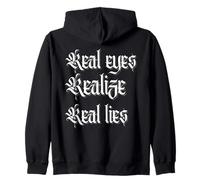 Yeux réels | Réalisez | Vrais mensonges Sweat à Capuche