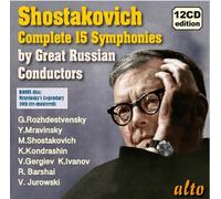 Yevgeni Mravinsky - SHOSTAKOVICH Complete Symphonies; Legendary Russian Conducto