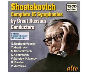 Yevgeni Mravinsky - Shostakovich Complete Symphonies; Legendary Russian Conducto