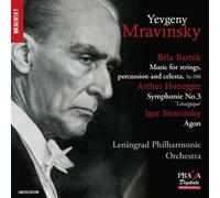 Yevgeny Mravinsky – Bartòk, Honegger et Stravinsky – CD