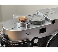 YEWOOP Bouton déclencheur Lf-B compatible Fujifilm Canon Nikon | Bouton d'obturation souple en laiton moleté concave pour Leica, Hasselblad, Rolleiflex, Fuji