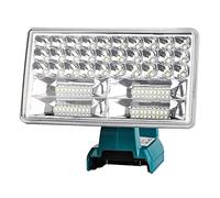 YEX-BUR Pour batteries Li-ion 14,4 V 18 V BL1860 Lampe de poche LED 3200 lm 30 W Lumineuse Lampe de poche USB Rechargeable Lampes de poche Tactiques avec port USB, 3 modes d'éclairage pour camping