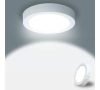 Yexati Plafonnier LED 15W 1800LM, Luminaire Plafonnier Moderne Rond 6500K Blanc Froid, Pilote Inclus. IP44 Angle 120 pour Salle de Bain Chambre Salon Cuisine Couloir 170 * 28Hmm