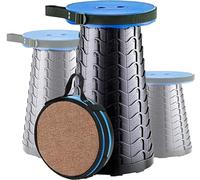 Yexati Tabouret Pliable avec Capacité de Charge de 180KG, Tabouret de Camping Pliable Equipé d'un Coussin Souple, Siège Portable Idéal pour Les Activités Intérieures Et Extérieures