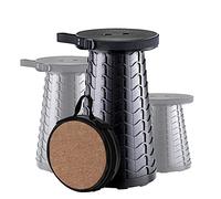 Yexati Tabouret Pliable avec Capacité de Charge de 180KG, Tabouret de Camping Pliable Equipé d'un Coussin Souple, Siège Portable Idéal pour Les Activités Intérieures Et Extérieures