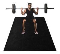 YEXEXINM Tapis de protection du sol pour appareils de fitness, Tapis de course résistant, 180x120 cm Tapis antidérapant pour appareils de fitness Tapis insonorisant en feutre pour tapis de course et