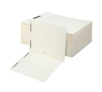 Yexiya Lot de 50 dossiers manille à fermeture éclair - Format lettre, avec poche complète et 2 languettes d'extrémité à l'intérieur du dos ouvertes vers la colonne vertébrale pour organiser les