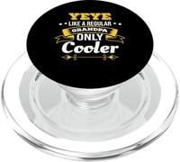 Yeye Like Grandpa Only Cooler Grandpa PopSockets PopGrip pour MagSafe
