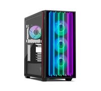 YEYIAN Armoire Gamer Mirage S, demi-tour ATX, verre trempé, USB 3.2 (YCM-APMIR-S1)