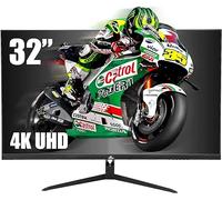 YEYIAN Ecran Plat Gaming Esports 32” 4K UHD HDR IPS | 16:9 | 3840x2160 | 60 Hz | Réponse 4 ms | NVIDIA G-Sync AMD FreeSync | VESA | DisplayPort HDMI USB