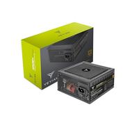 Yeyian Raiden 650W Alimentation PC Semi-modulaire 80+ Or | PCIE6+2 | ATX 12V Version 2.0 | 80+ Or | Câbles Plats | Ventilateur de 140 mm | Compatible PC de Jeu Nvidia AMD (Noir)