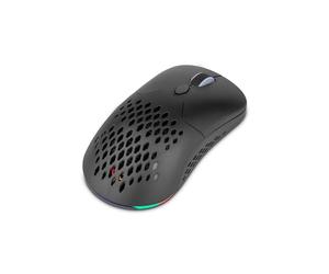 YEYIAN Souris Gamer Shift 3 en 1 RVB 6 Effets | 26 000 dpi | Réponse 1 ms | 6 Boutons programmables | Batterie 600 mA | USB Type C | Câble, sans Fil (2,4 GHz) et Bluetooth | Windows 11/Mac OS