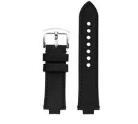 yeziu Bracelet de montre à bouche convexe pour montres de plongée ORIS AQUIS 733 7730 7740 pour hommes(Blackbs,24mm-11mm)
