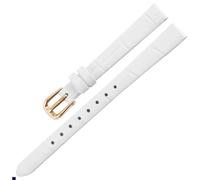 yeziu Bracelet de montre en cuir pour femme Anne Klein(Whiter,12mm)