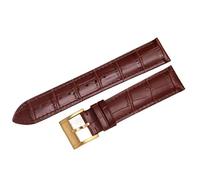 yeziu Bracelet de montre en cuir pour montre Hamilton Khaki Jazz Eternal(Browng2,18mm)