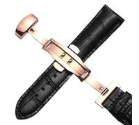 yeziu Bracelet de montre en cuir pour Tissot 1853 Le Locle T41 Gentleman Seastar Carson Heritage(Blackp1,16mm)