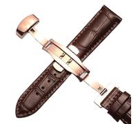 yeziu Bracelet de montre en cuir pour Tissot 1853 Le Locle T41 Gentleman Seastar Carson Heritage(Brownp1,18mm)