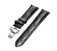 yeziu Bracelet de montre en cuir pour Tissot Le Locle 1853 Ballade Gentleman Couturier Carson(Blacks,16mm)