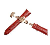 yeziu Bracelet de montre en cuir pour Tissot Le Locle 1853, Gentleman Couturier Ballade(Redp,22mm)