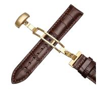 yeziu Bracelet de montre en cuir pour Tissot Le Locle 1853 T41; bracelet de montre pour Tissot Gentleman T063(Browng1,21mm)
