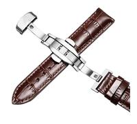 yeziu Bracelet de montre en cuir pour Tissot Le Locle 1853 T41; bracelet de montre pour Tissot Gentleman T063(Browns2,22mm)